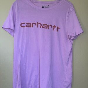 Carhartt Light Purple Relaxed Fit Tee